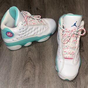 Jordan 13s Aurora Green